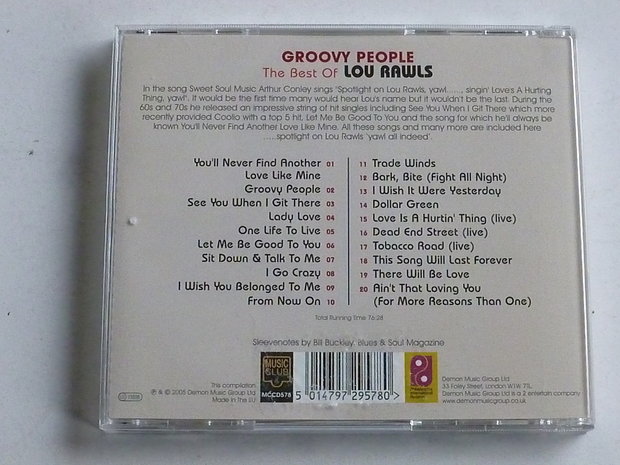 Lou Rawls - Groovy People / The best of