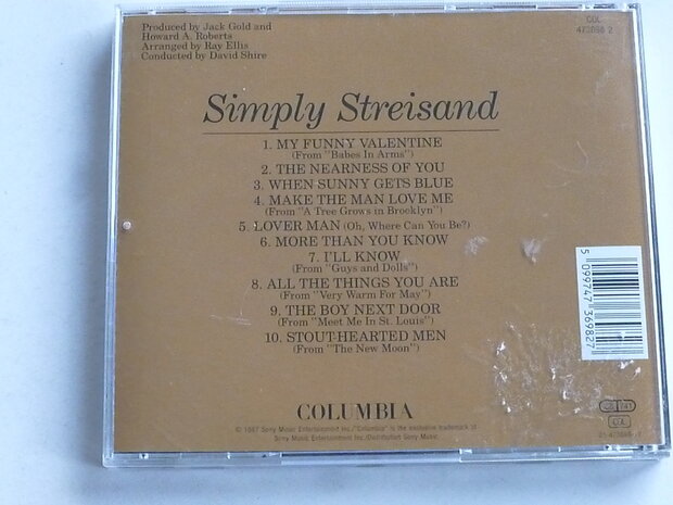 Barbra Streisand - Simply Streisand (columbia)