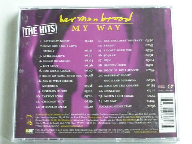 Herman Brood - My Way / The Hits