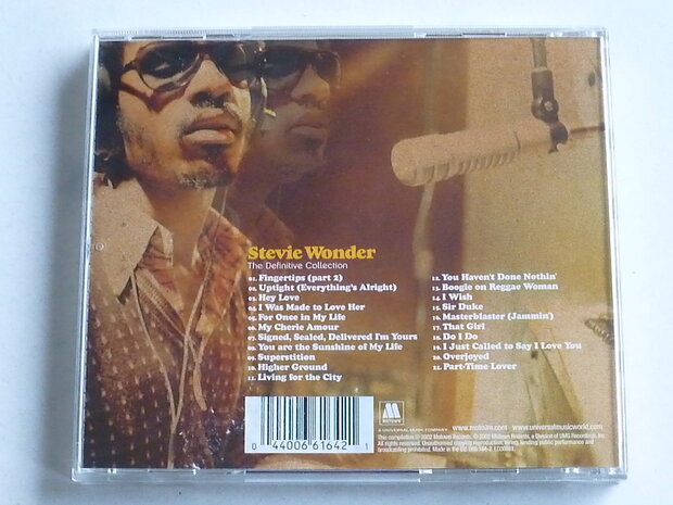 Stevie Wonder - The Definitive Collection