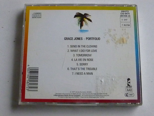 Grace Jones - Portfolio