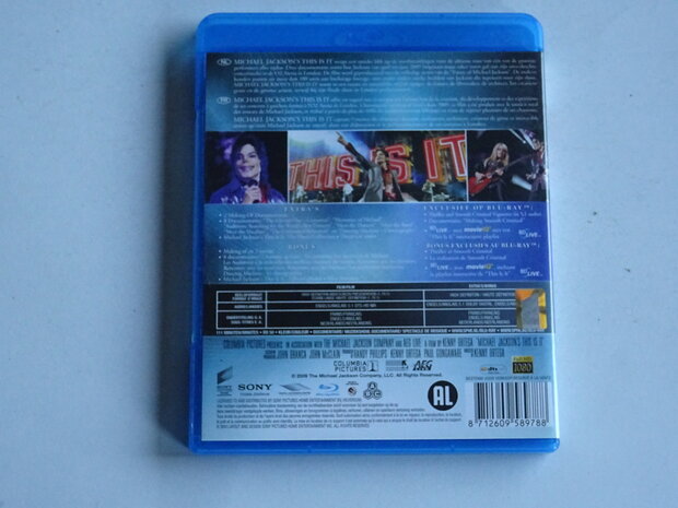 Michael Jackson - This is it (blu-ray)