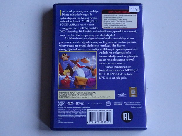 Disney - Merlijn de Tovenaar (DVD)