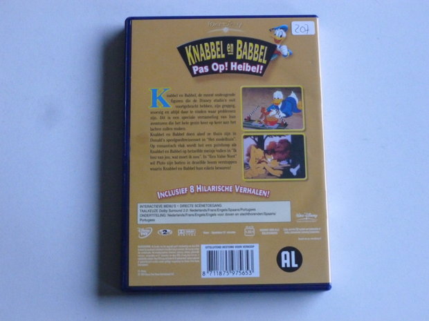 Walt Disney Knabbel en Babbel - Pas op! Heibel!  (DVD)