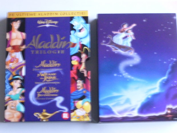 Aladdin Trilogie - Aladdin, De wraak van jafar, Aladdin en de Dievenkoning (4 DVD)