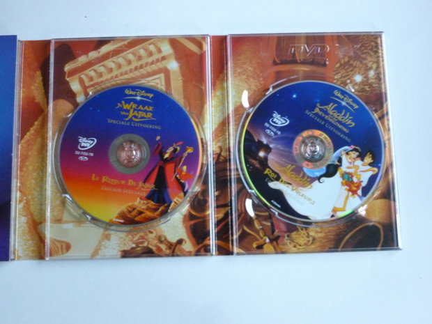 Aladdin Trilogie - Aladdin, De wraak van jafar, Aladdin en de Dievenkoning (4 DVD)