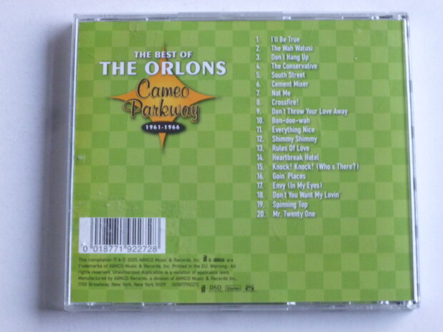 The Orlons - The best of / Cameo Parkway