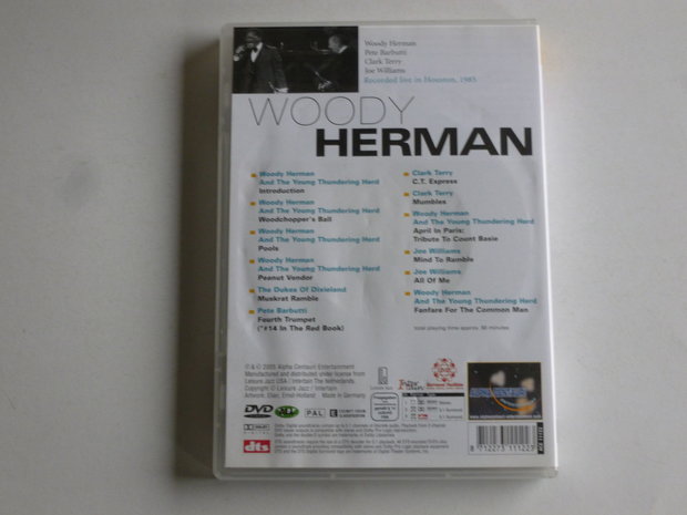 Woody Herman - Live in Houston 1985 (DVD)