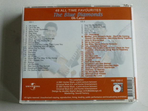 The Blue Diamonds - Oh Carol / 48 All Time Favourites (2 CD)