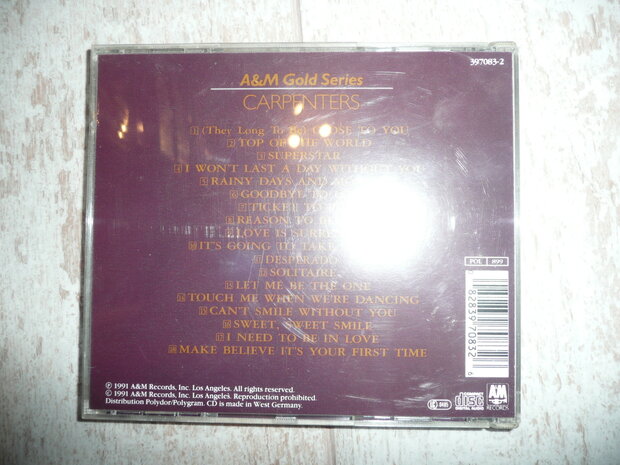 Carpenters - A&M Gold Series