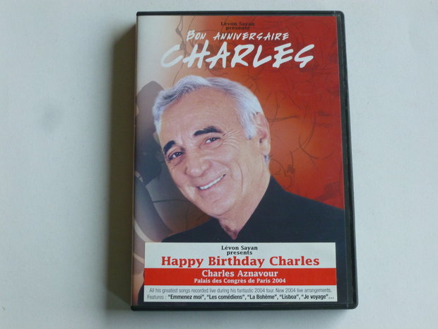 Charles Aznavour - Bon Anniversaire / Live 2004 (DVD)