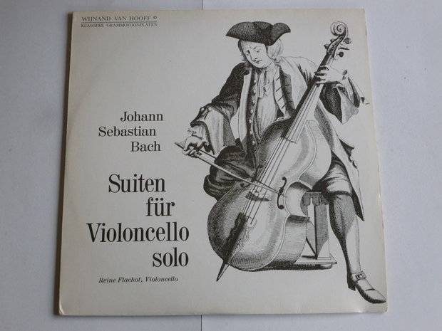Bach - Suiten für violoncello solo / Reine Flachot (2 LP)