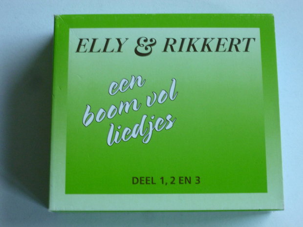 Elly & Rikkert - Een boom vol liedjes Deel 1,2 en 3 (3 CD)