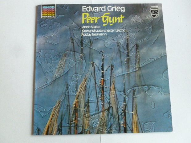 Edvard Grieg - Peer Gynt / Adele Stolte, Vaclav Neumann (LP)