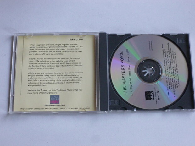 A Treasury of Irish Traditional Music - His Master's Voice