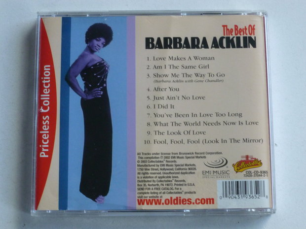 Barbara Acklin - The best of