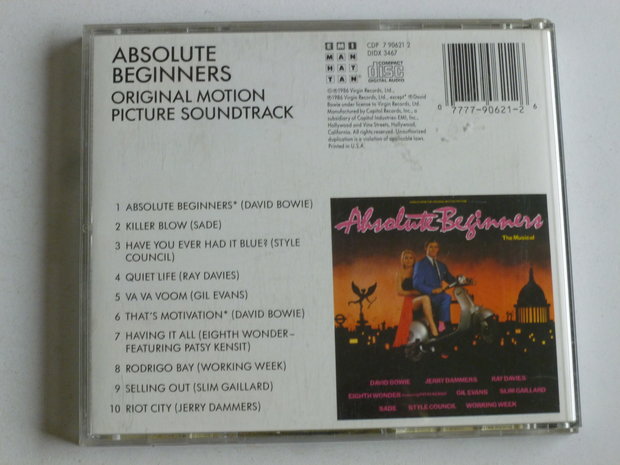 Absolute Beginners - Soundtrack (usa)