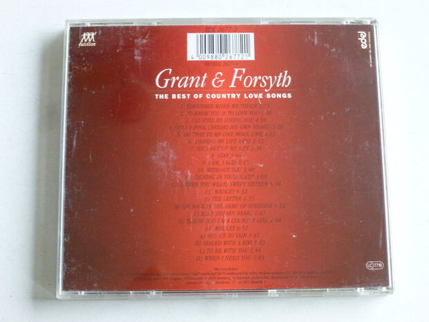 Grant & Forsyth - The best of Country Love Songs