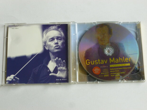 Mahler - Symphony no 3 / Larissa Diadkova, Edo de Waart (2 CD)