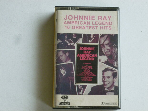 Johnnie Ray - American Legend / 16 Greatest Hits (cassette bandje)