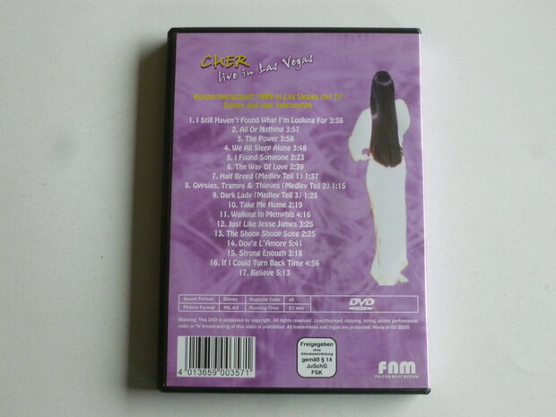 Cher - Live in Las Vegas (DVD)