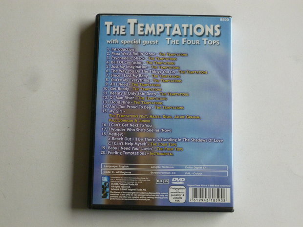 The Temptations - special guest The Four Tops (DVD)