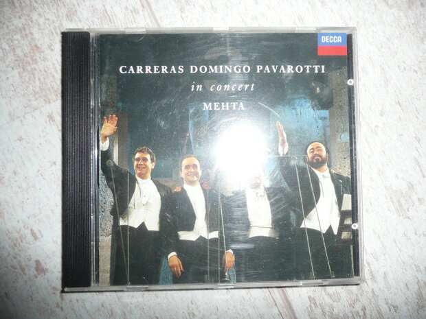 Carreras Domingo Pavarotti in Concert