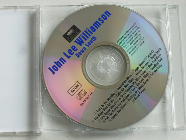 John Lee "Sonny Boy" Williamson - Down South  (2 CD)