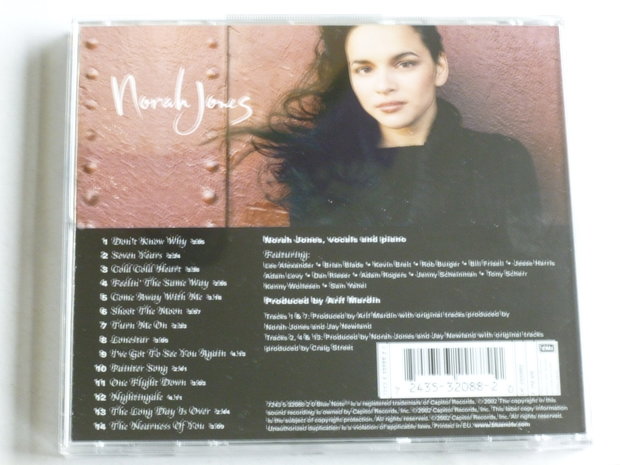 Norah Jones - Come away with me (2 CD) limited bonus cd