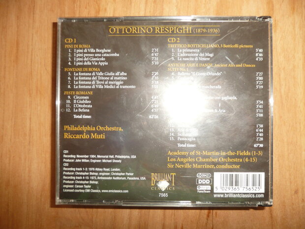  Respighi - Fontane di Roma (2 CD)