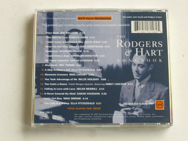 The Rodgers & Hart Songbook - We'll have Manhattan