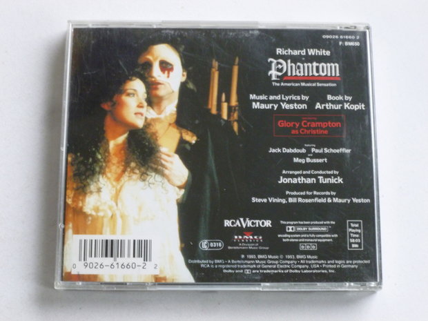 Phantom - Premiere Cast Recording / Maury Yeston