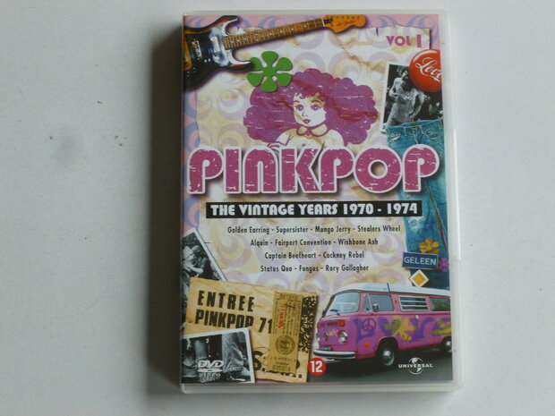 Pinkpop - The Vintage Years 1970 - 1974 (DVD)