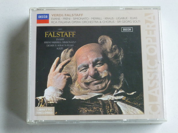 Verdi - Falstaff / Solti, Evans, Freni, Merrill (2 CD)
