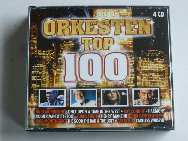 Orkesten Top 100 - Morricone, Montenegro, Mancini, Conniff, Otterloo, Caravelli (4 CD)