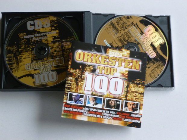 Orkesten Top 100 - Morricone, Montenegro, Mancini, Conniff, Otterloo, Caravelli (4 CD)