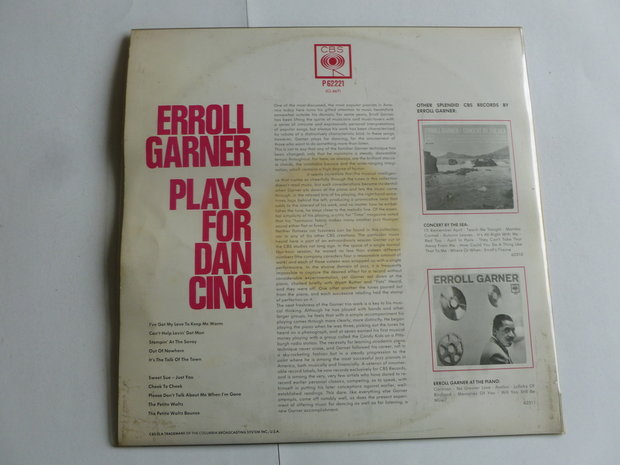 Erroll Garner - Plays for Dancing (LP)