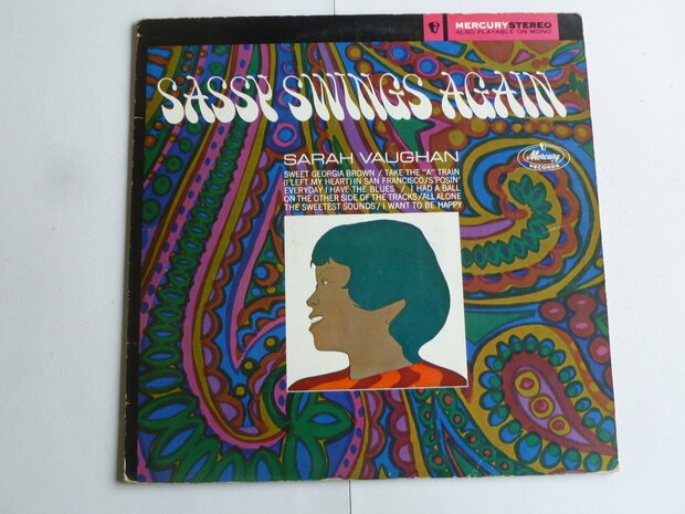 Sarah Vaughan - Sassy Swings Again (LP)