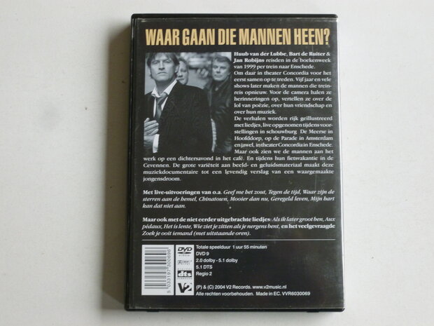 Huub van der Lubbe - Waar gaan de mannen heen? (DVD) Gesigneerd