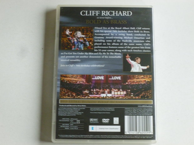 Cliff Richard - Bold as Brass / Live at the Royal Albert Hall (DVD)