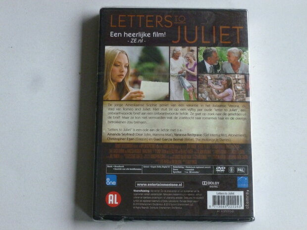 Letters to Juliet (DVD) Nieuw