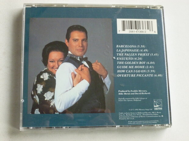 Freddie Mercury / Montserrat Caballe - Barcelona (USA)