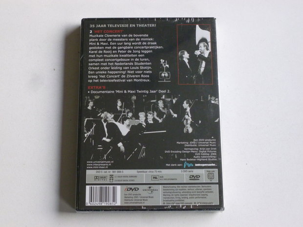 Mini & Maxi - Het Concert (DVD) Nieuw