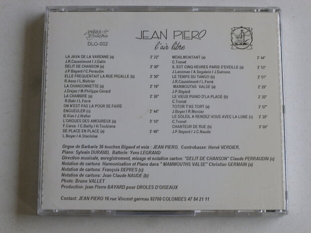 Jean Piero - L' Air Libre