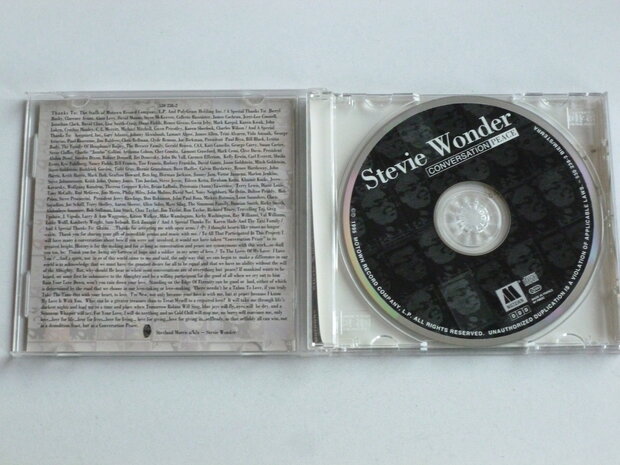 Stevie Wonder - Conversation Peace (motown)