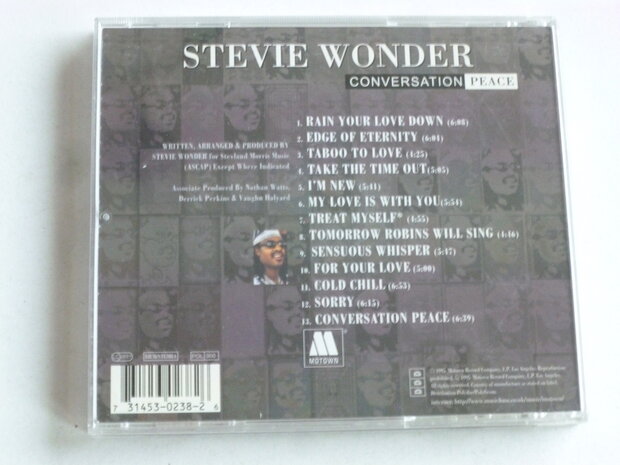 Stevie Wonder - Conversation Peace (motown)