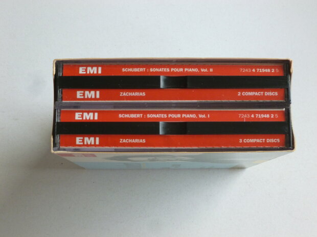 Schubert - Sonates pour Piano / Christian Zacharias (5 CD)