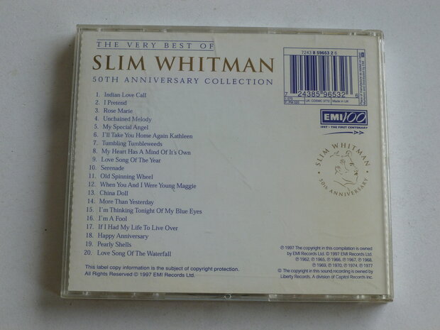 Slim Whitman - The very best of / 50th Anniversary Collection