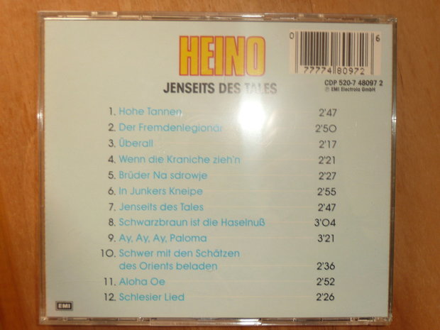 Heino - Jenseits Des Tales