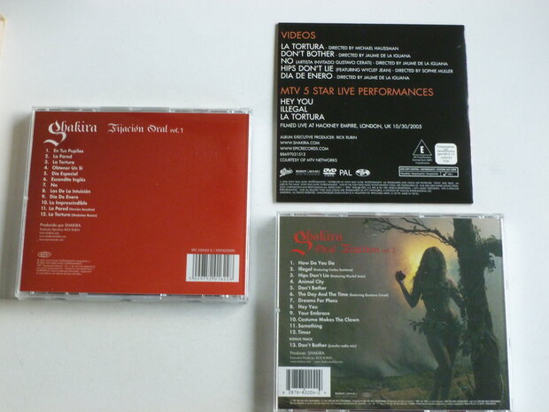 Shakira - Oral Fixation 1 & 2 (2 CD + DVD)